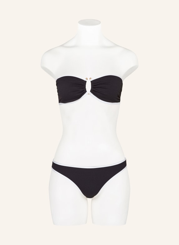 SEAFOLLY Bandeau-bikinitop BEACH BOUND ZWART / WIT