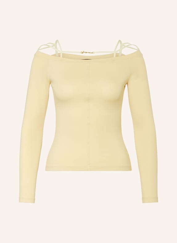 JACQUEMUS Long sleeve shirt LE T-SHIRT SIERRA BEIGE