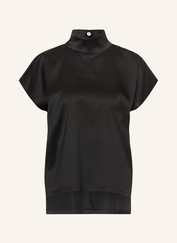 DRYKORN Shirt blouse ALARIA_1 made of satin BLACK