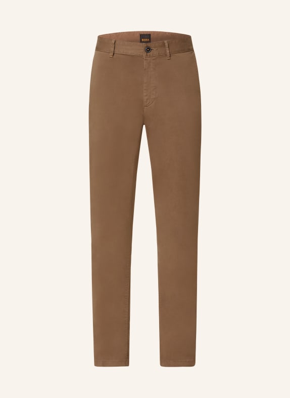 BOSS Chinos CHINO slim fit BROWN