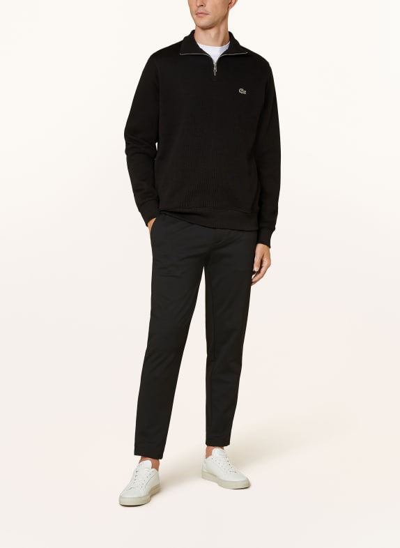 LACOSTE Sweatshirt met capuchon ZWART