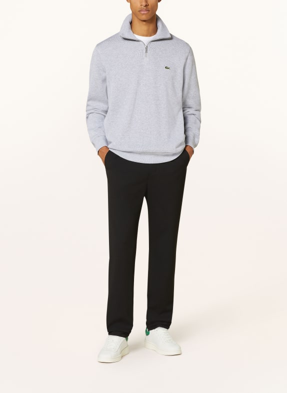 LACOSTE Sweatshirt met capuchon LICHTGRIJS