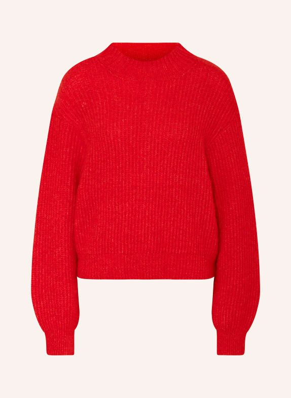 American Vintage Sweater with alpaca RED