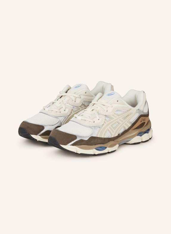 ASICS Sneaker GEL-NYC CREME/ DUNKELGRAU/ SILBER