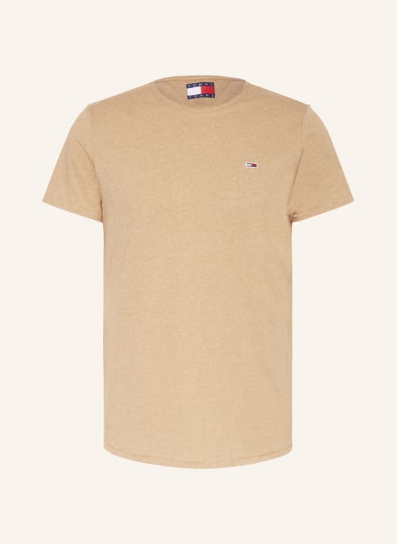 TOMMY JEANS T-Shirt CAMEL