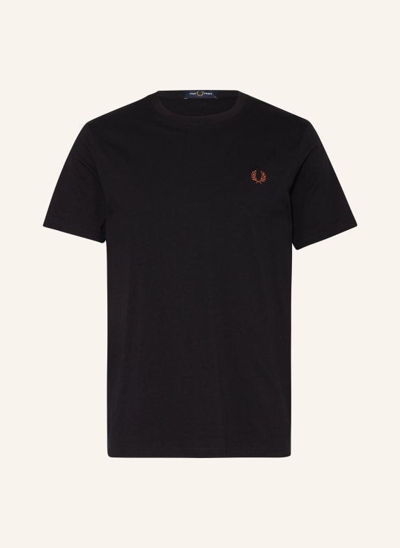 FRED PERRY T-Shirt SCHWARZ