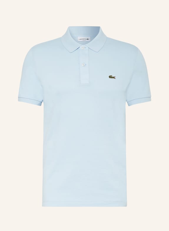 LACOSTE Piqué-Poloshirt Slim Fit HELLBLAU