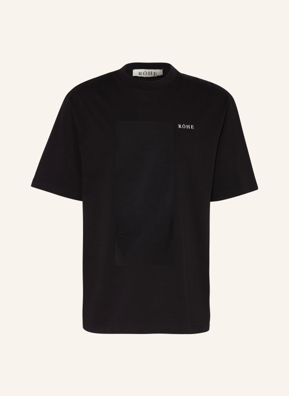 RÓHE T-Shirt SCHWARZ