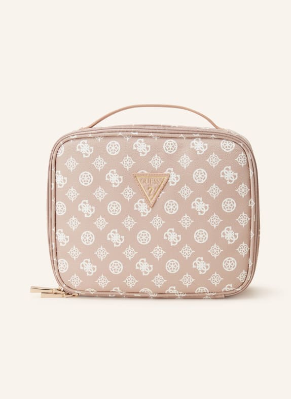 GUESS Kosmetiktasche WILDER ROSÉ/ WEISS