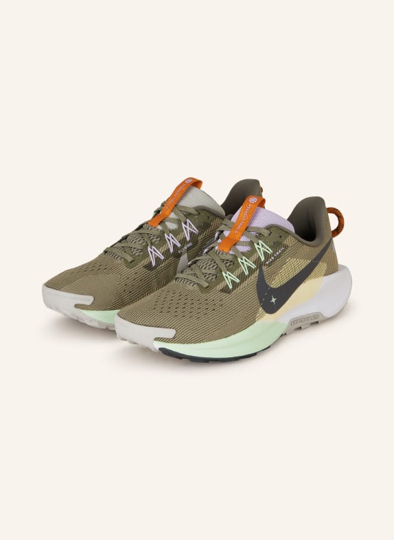 Nike Trail running shoes REACTX PEGASUS TRAIL 5 OLIVE/ KHAKI