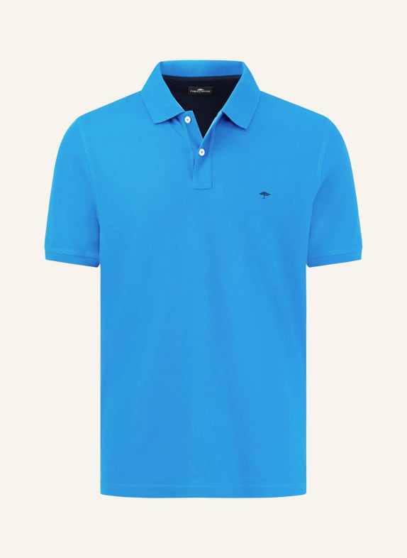 FYNCH-HATTON Piqué-Poloshirt DUNKELBLAU