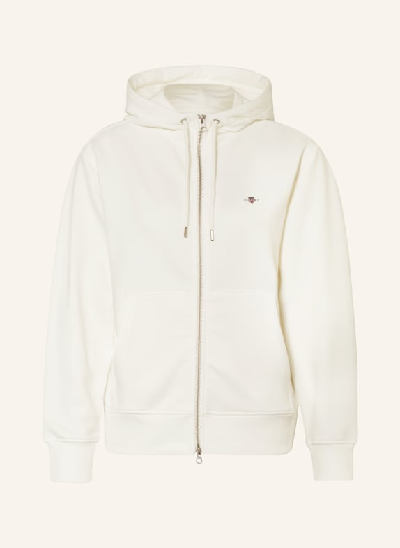 GANT Sweatjacke WEISS