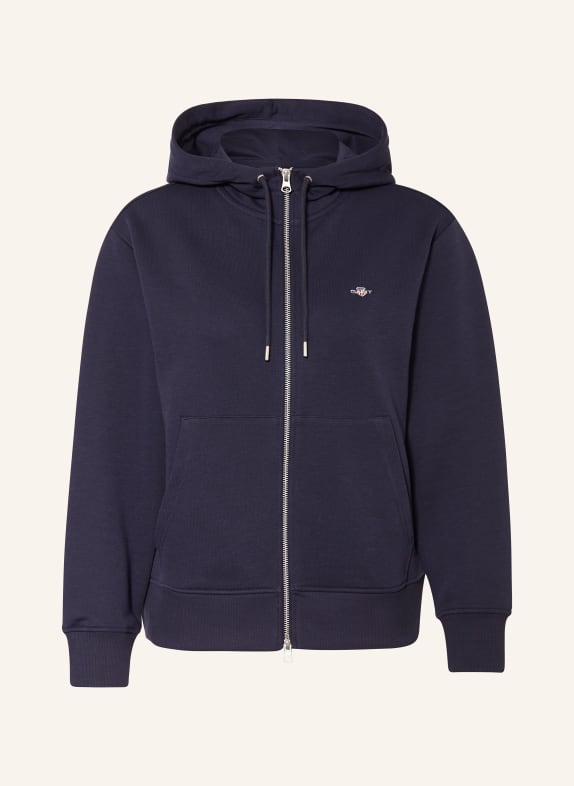 GANT Sweatjacke DUNKELBLAU