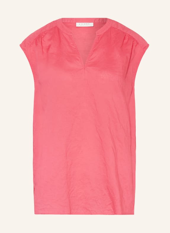 ETERNA Blouse with linen PINK
