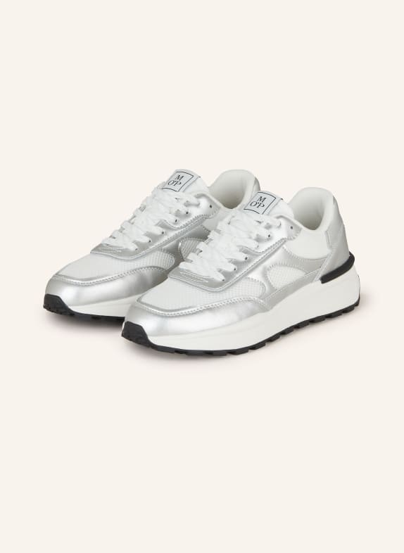 Marc O'Polo Sneaker EGILA SILBER/ WEISS