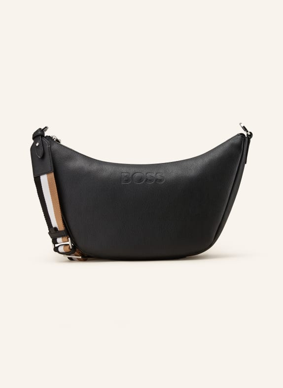 BOSS Hobo bag ADDISON BLACK