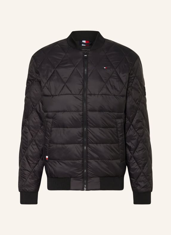 TOMMY HILFIGER Steppblouson SCHWARZ