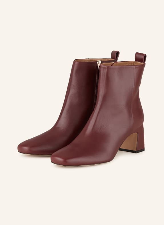 BOSS Stiefeletten LUARA DUNKELROT