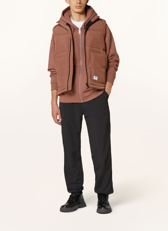 HUGO Broek GERKO in joggingstijl ZWART