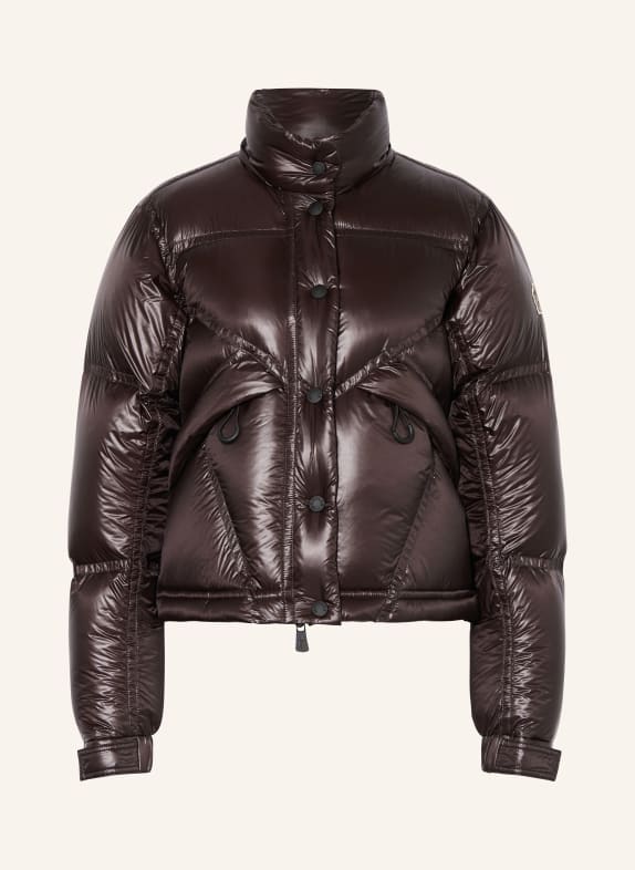 MONCLER GRENOBLE Cropped-Daunenjacke JULIER DUNKELLILA