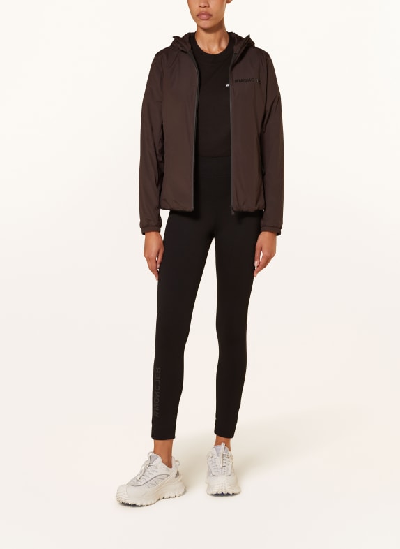 MONCLER GRENOBLE Veste fonctionnelle MIETRES LILAS FONCÉ