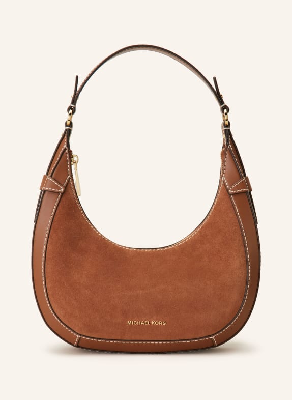 MICHAEL KORS Hobo bag PRESTON SMALL COGNAC