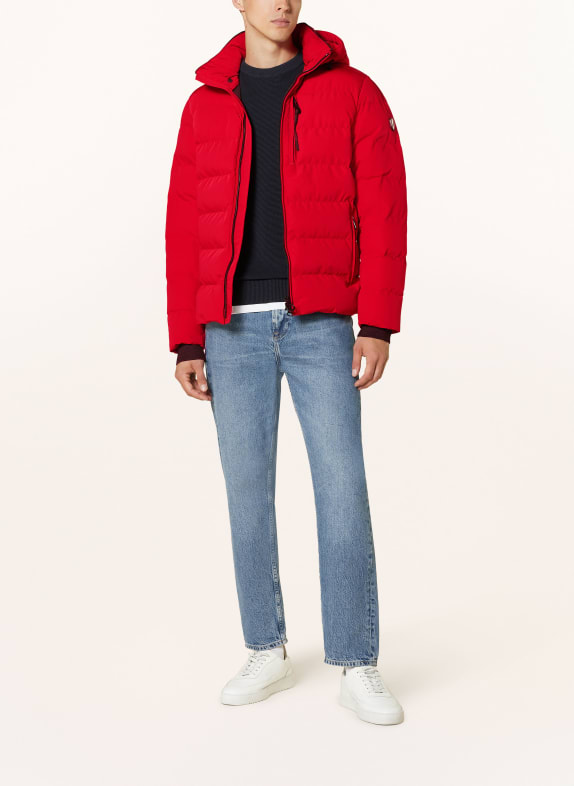 WELLENSTEYN Steppjacke BLACKBIRD mit DUPONT™ SORONA®-Isolierung ROT