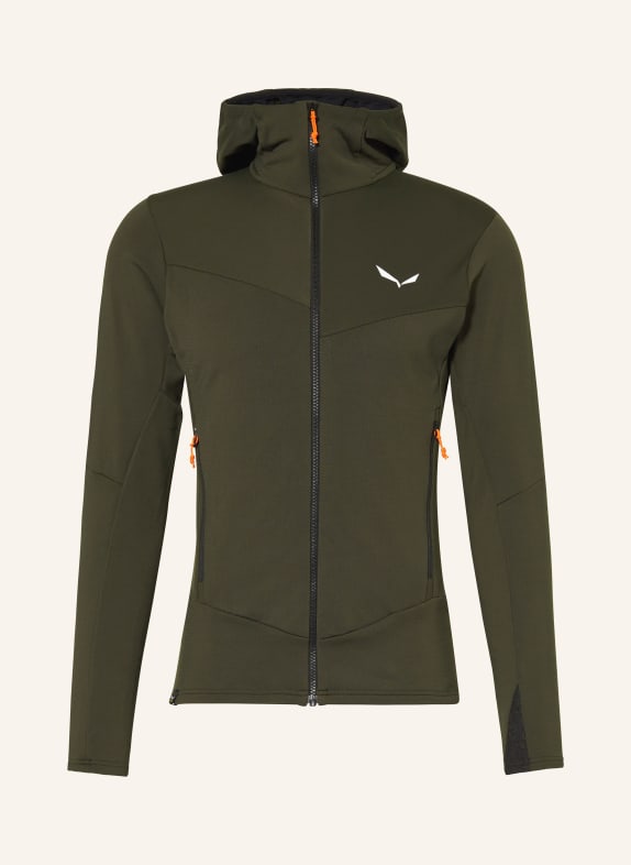 SALEWA Midlayer-Jacke SELLA DUNKELGRÜN