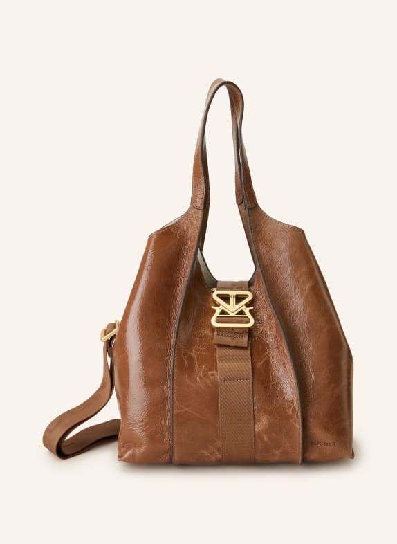 BOGNER Handbag LOTTIE BROWN