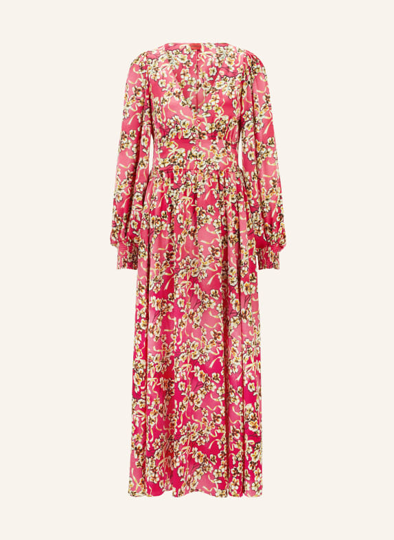 HUGO Kleid KWEEN PINK/ HELLBRAUN/ SCHWARZ