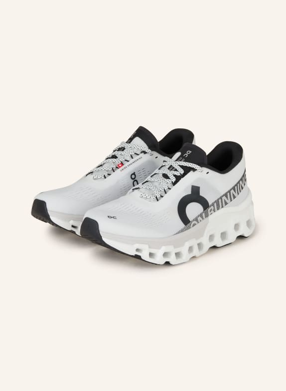 On Laufschuhe CLOUDMONSTER 2 WEISS/ SCHWARZ