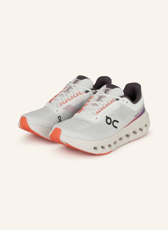On Laufschuhe CLOUDSURFER NEXT WEISS/ ORANGE/ LILA