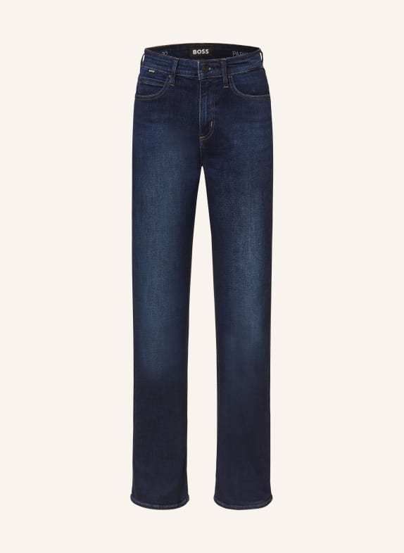 BOSS Jeansy straight PARKWAY 408 DARK BLUE