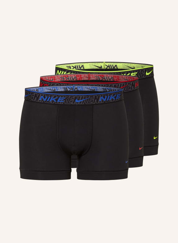 Nike 3-pack boxer shorts EVERDAY COTTON STRETCH BLUE/ RED/ YELLOW