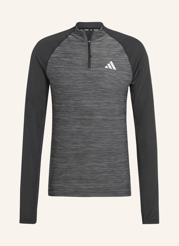 adidas Longsleeve GYM+TRAINING SCHWARZ/ DUNKELGRAU