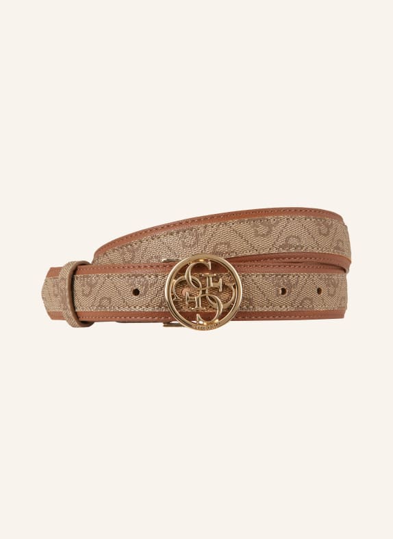 GUESS Belt BROWN/ BEIGE