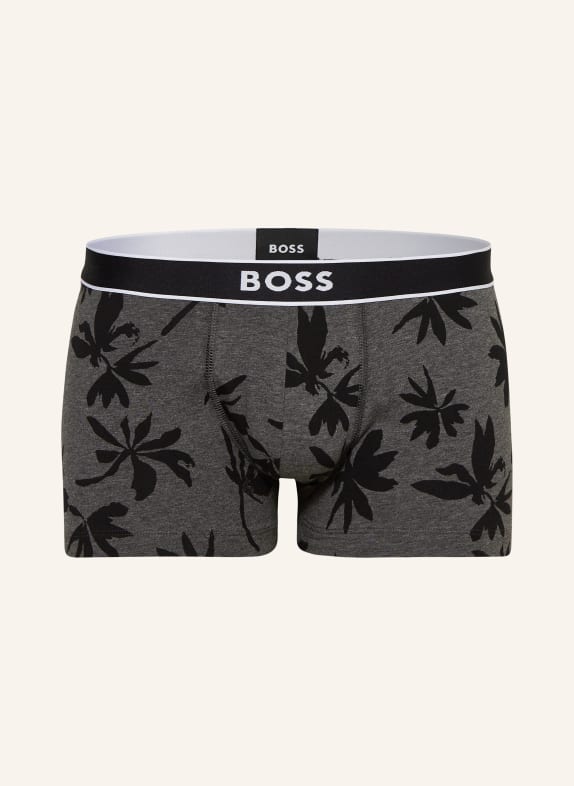 BOSS Boxershorts GRAU/ SCHWARZ