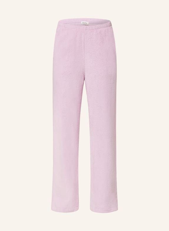 American Vintage Terry trousers BOBYPARK LIGHT PURPLE