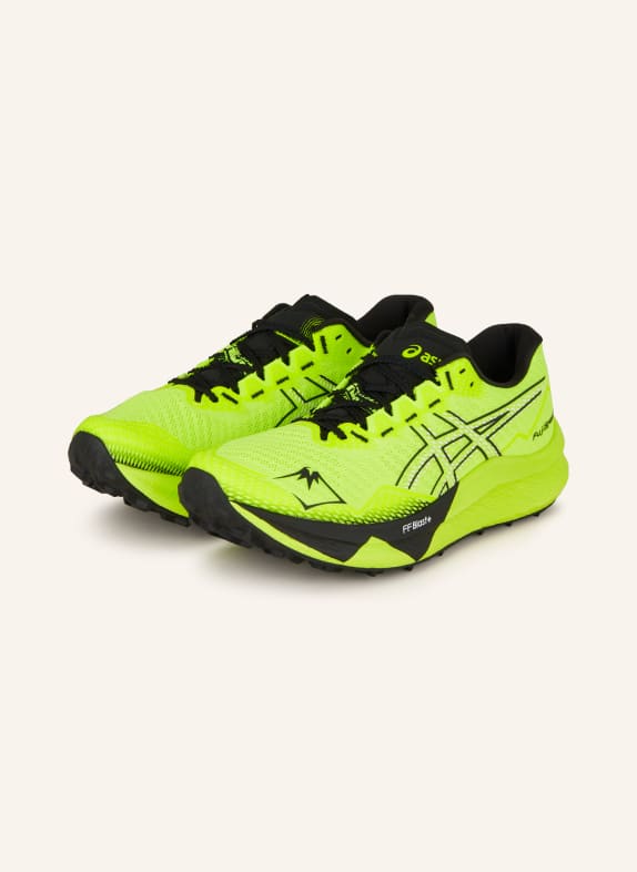 ASICS Trailrunning-Schuhe FUJISPEED 3 NEONGELB/ SCHWARZ