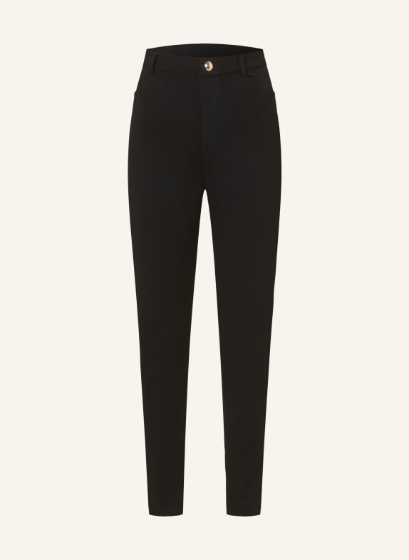 LIU JO Jersey pants BLACK