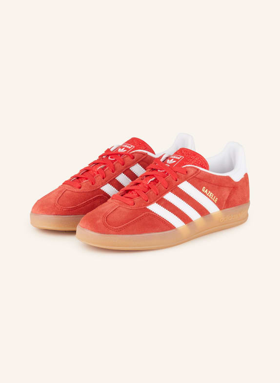 adidas Originals Sneakersy GAZELLE CZERWONY/ BIAŁY