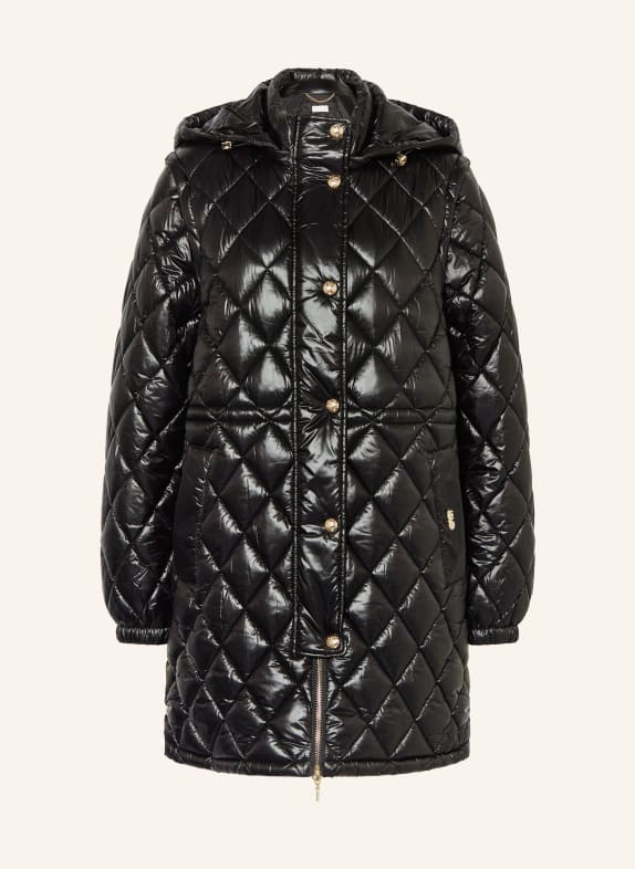 LIU JO Quilted jacket BLACK