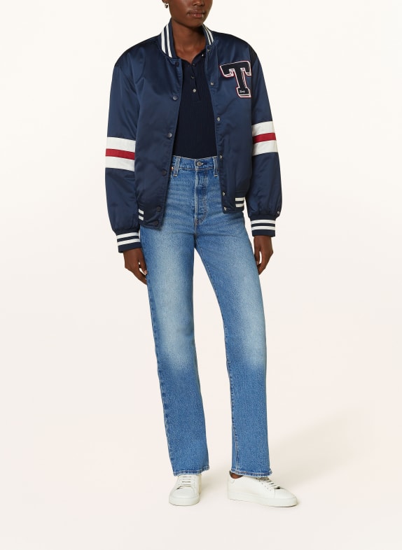 Levi's® Rechte jeans RIBCAGE 08 Med Indigo - Worn In