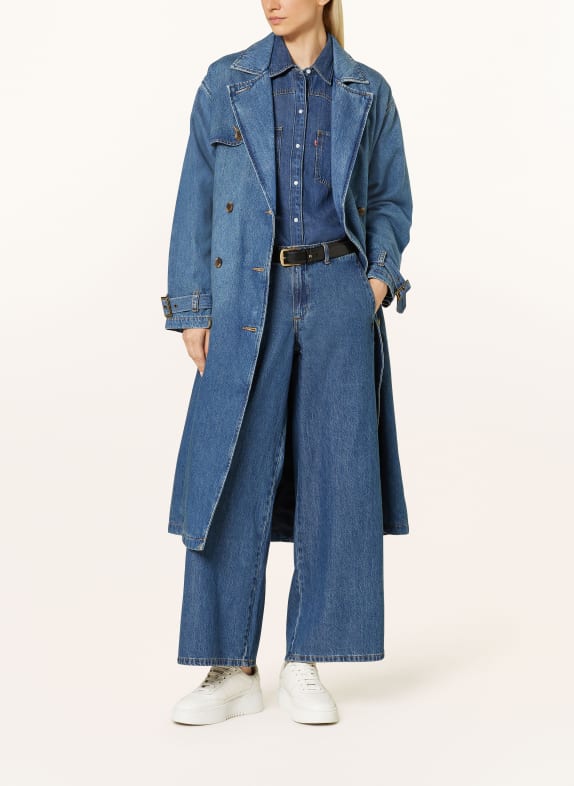 Levi's® Denim trench coat BLUE