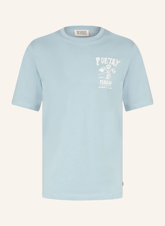 SCOTCH & SODA Tričko TMAVĚ MODRÁ/ BÍLÁ