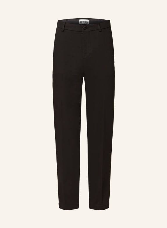 DRYKORN Trousers AJEND extra slim fit BLACK