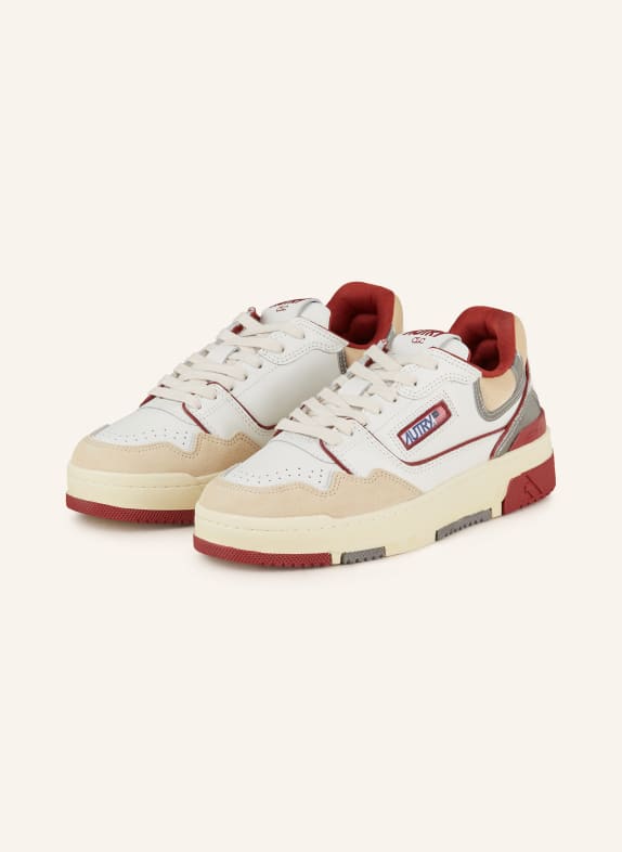 AUTRY Sneakers CLC LOW WHITE/ DARK RED