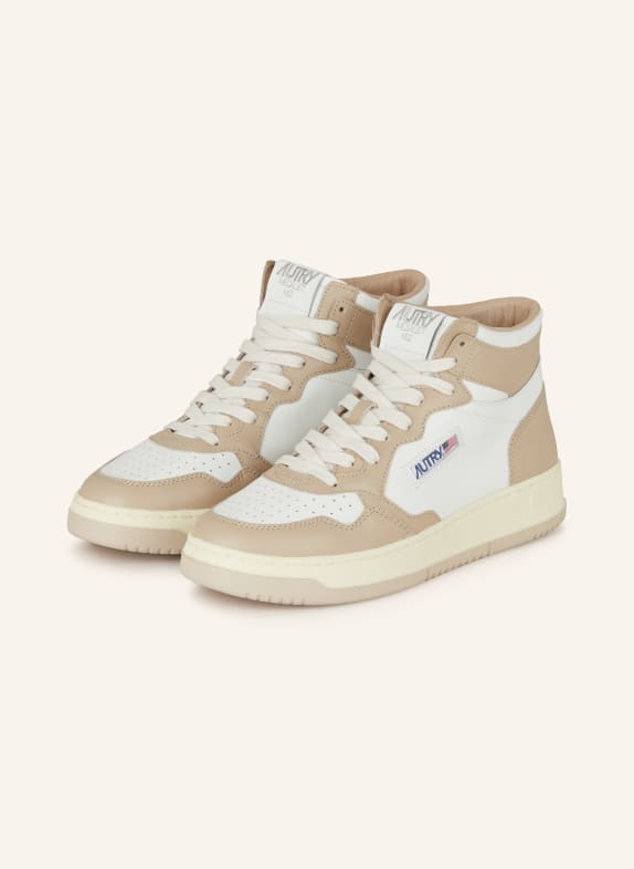 AUTRY High-top sneakers MEDALIST MID WHITE/ BEIGE