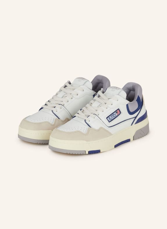 AUTRY Sneaker CLC LOW WEISS/ CREME/ DUNKELBLAU