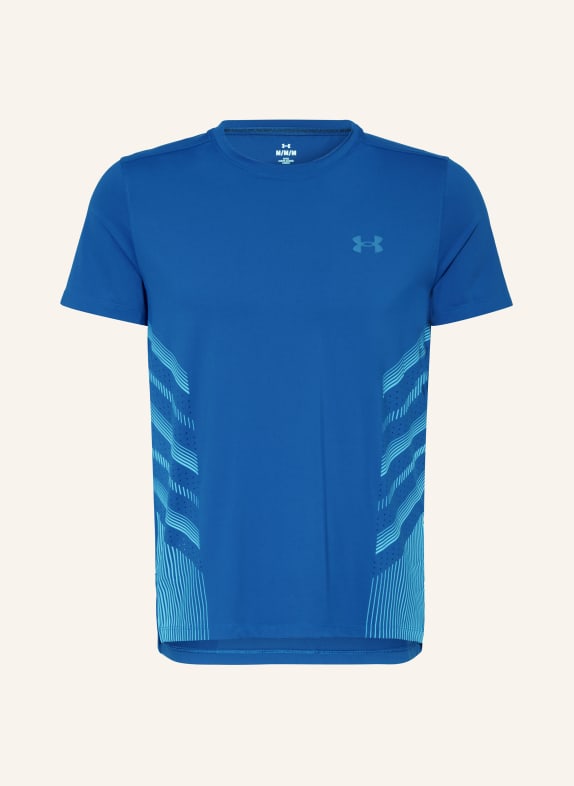 UNDER ARMOUR Running shirt UA LAUNCH ELITE BLUE/ LIGHT BLUE